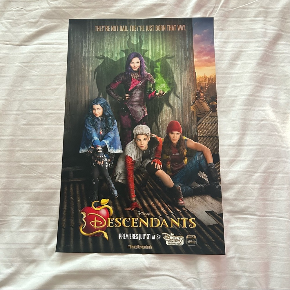 descendants 11x14” mini poster